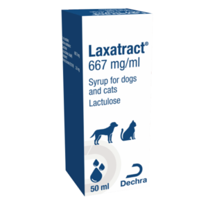 Laxatract – Constipation – 667 mg/ml – Syrup 50 ml – Dog and cat – DECHRA