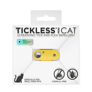 Tickless – Mini cat – Marigold – Cat – Ultrasonic tick repellent – ​​PROTECTONE