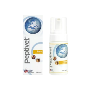 Peptivet Foam – Eudermic foam – Dog and cat – 100ml – ICF – DERMOSCENT