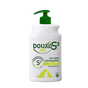 Douxo S3 Seb Shampoo – Anti-odor and sebum regulator – Dog and cat – 500 ml – CEVA