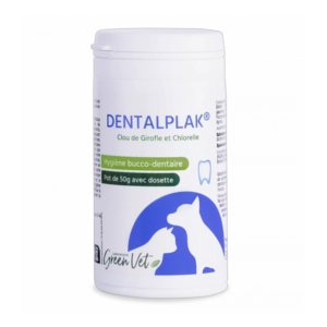 Dentalplak – Dental hygiene – 50 g – Dog and cat – GREENVET