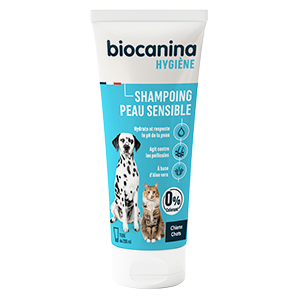 Sensitive skin shampoo – Dog and cat – 200 ml – BIOCANINA