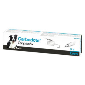 Carbodote Repeat – Activated Charcoal – 72g Syringe – Dog and Cat – TVM