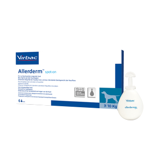 Allerderm Spot-on – Skin hydration – Dog > 10 kg – 4 ml – VIRBAC