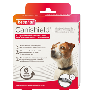 Canishield - Pest control collar - Small and Medium dog - BEAPHAR