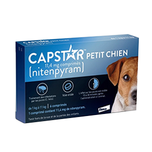 Capstar Small Dog – 11,4 mg – Flea Infestation – ELANCO