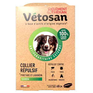Vétosan – Dog repellent collar – Pest control – CLÉMENT THÉKAN