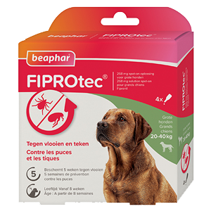 Fiprotec – Antiparasitics – Dog 20-40 KG – BEAPHAR