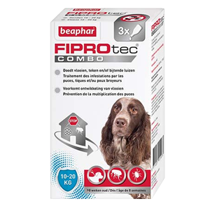 Fiprotec Combo – Medium dog – from 10 to 20 kg – BEAPHAR