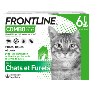Frontline – Cat Combo – Anti-fleas – 6 pipettes – BOEHRINGER INGELHEIM