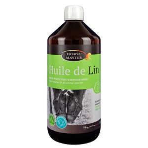 Linseed oil – Fatty acids – Horse – 1 L – HORSE MASTER
