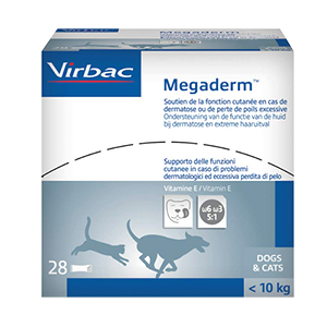 Megaderm – Dermatological disorders – Eczema – Dog and Cat – less than 10 kg – VIRBAC
