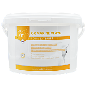 OR Marine Clay – Clay – Engorgement – ​​Blood circulation – Horse – 3 Kg – OR VET