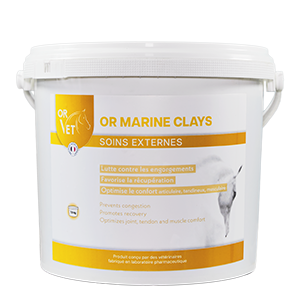 OR Marine Clay – Clay – Engorgement – ​​Blood circulation – Horse – 7,5 Kg – OR VET