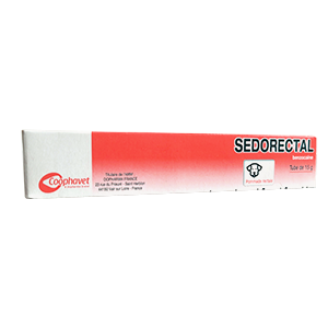 Sedorectal – Rectal inflammation ointment – ​​Dog – 15 g – COOPHAVET