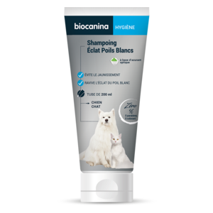 Shine White Hair Shampoo – Dog and cat – 200 ml – BIOCANINA