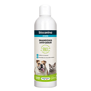 Anti-odor shampoo – Dog and Cat – Organic – 240 mL – BIOCANINA