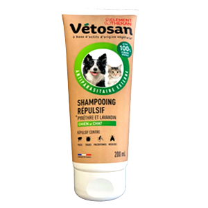 Vétosan – Repellent shampoo – Dog and cat – CLÉMENT THÉKAN
