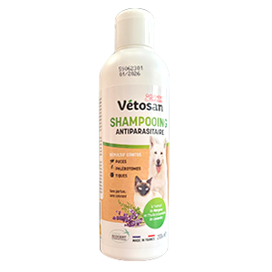 Vétosan – Antiparasitic Shampoo – 200 ml – CLÉMENT THÉKAN