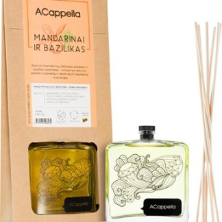 ACappellaMandarin and Basil diffusore di aromi con ricarica 100 ml