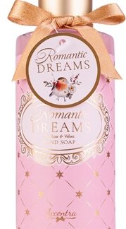 AccentraRomantic Dreams Tea Rose & Velvet sapone liquido per le mani con dosatore 200 ml