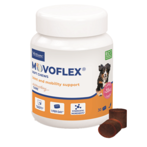 Movoflex L – Joints and mobility – Over 35 kg – 30 bites of 6 g – Dog – VIRBAC