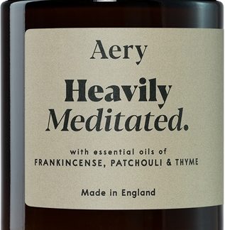 AeryAromatherapy Heavily Meditated candela profumata 140 g