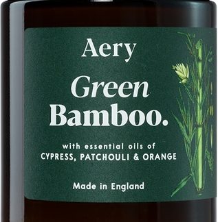 AeryBotanical Green Bamboo candela profumata 140 g