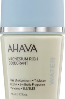 AHAVADead Sea Water Magnesium Rich Deodorant deodorante roll-on da donna 50 ml