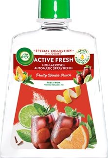 Air WickActive Fresh Family Winter Punch deodorante ricarica 228 ml