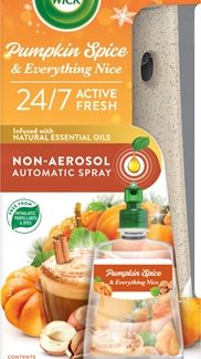 Air WickActive Fresh Pumpkin Spice & Everything Nice deodorante automatico con ricarica 228 ml