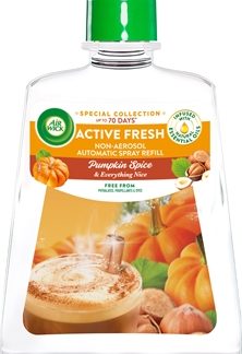 Air WickActive Fresh Pumpkin Spice & Everything Nice deodorante ricarica 228 ml