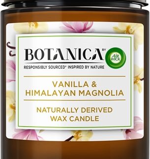Air WickBotanica Vanilla & Himalayan Magnolia candela decorativa 205 g