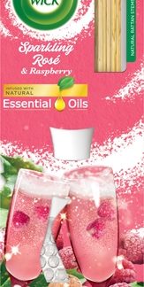 Air WickReed Diffuser Sparkling Rose & Raspberry diffusore di aromi con ricarica 25 ml