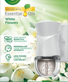 Air WickWhite Flowers Electric ricarica diffusore elettrico 19 ml
