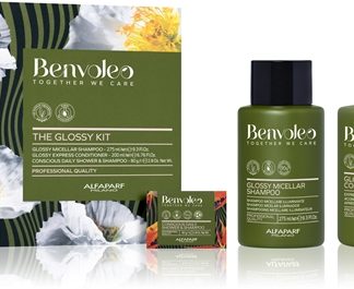 Alfaparf MilanoBenvoleo Glossy confezione regalo per capelli brillanti e morbidi