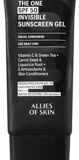 Allies of SkinThe One Invisible Suncscreen Gel gel opacizzante invisibile SPF 5050 ml