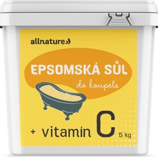 AllnatureEpsom salt + vitamín C sale da bagno con vitamina C 5000 g