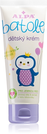 AlpaToddler Cream with olive oil crema per bambini con olio d'oliva 75 ml