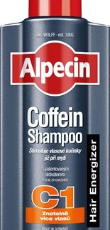 AlpecinHair Energizer Coffein Shampoo C1 shampoo alla caffeina uomo stimolante della crescita dei capelli 375 ml