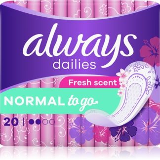 AlwaysDailies Normal To Go Fresh salvaslip 20 pz