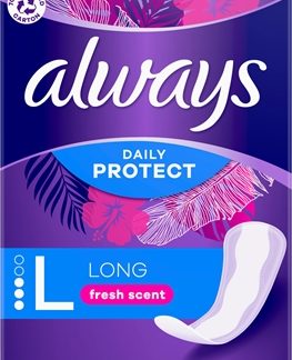 AlwaysDaily Protect Long Fresh Scent salvaslip con profumazione 48 pz