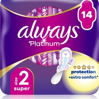 AlwaysPlatinum Super Size 2 assorbenti 14 pz