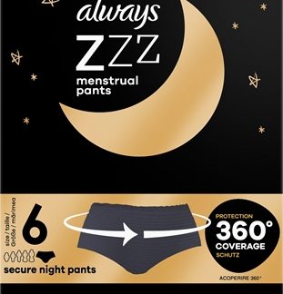 AlwaysSecure Night Pants mutandine mestruali 3 pz
