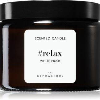 AmbientairThe Olphactory White Musk candela profumata (brown) Relax 360 g