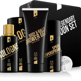 Angry BeardsJack Saloon Legendary Set confezione regalo per uomo