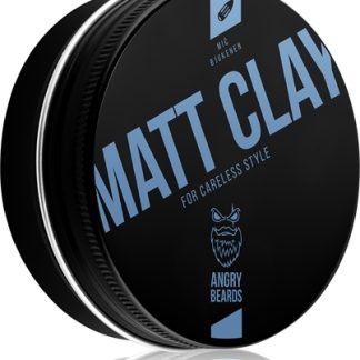 Angry BeardsMitch Buchannon Matt Clay argilla opaca modellante per capelli 120 g