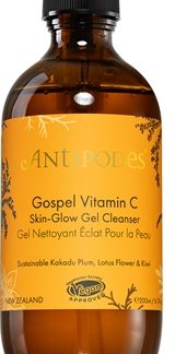 AntipodesGospel Vitamin C Skin-Glow Gel Cleanser gel detergente illuminante con vitamina C200 ml