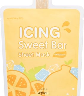 A’pieuIcing Sweet Bar Mask Hanrabong maschera viso illuminante in tessuto21 g