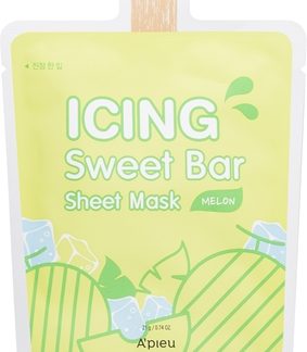 A’pieuIcing Sweet Bar Mask Melon maschera lenitiva in tessuto21 g